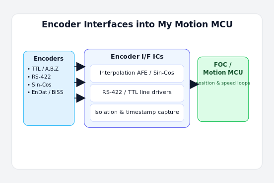 Absolute & Incremental Encoder Interfaces Guide