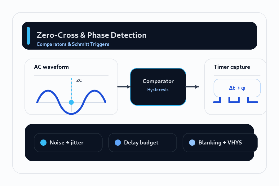 Phase Failure Comparator Zero-Cross & Phase Detection: Comparator Design Guide