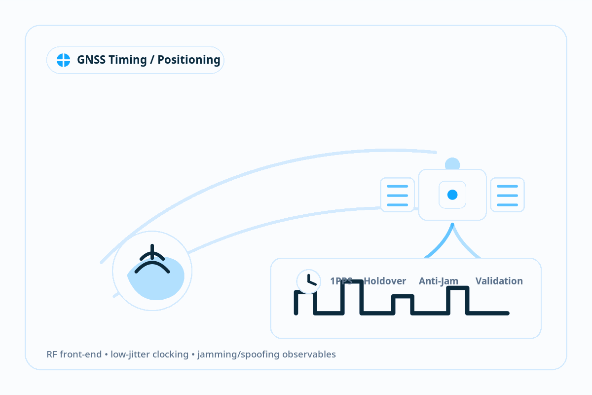 GNSS Timing & Positioning Module Guide (RF + AJ)
