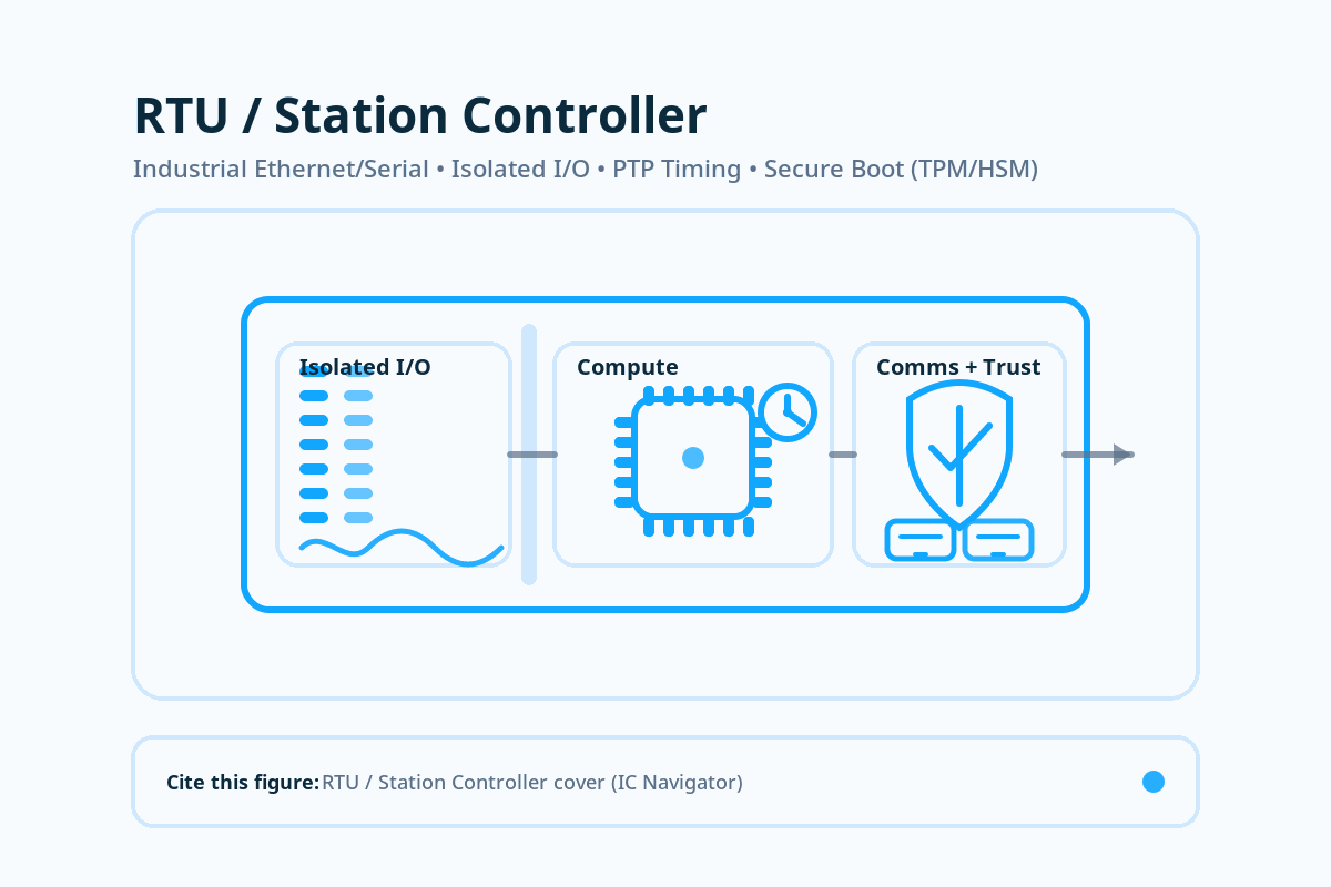 Rtu Design RTU / Station Controller: PTP Timing & Secure Boot Design